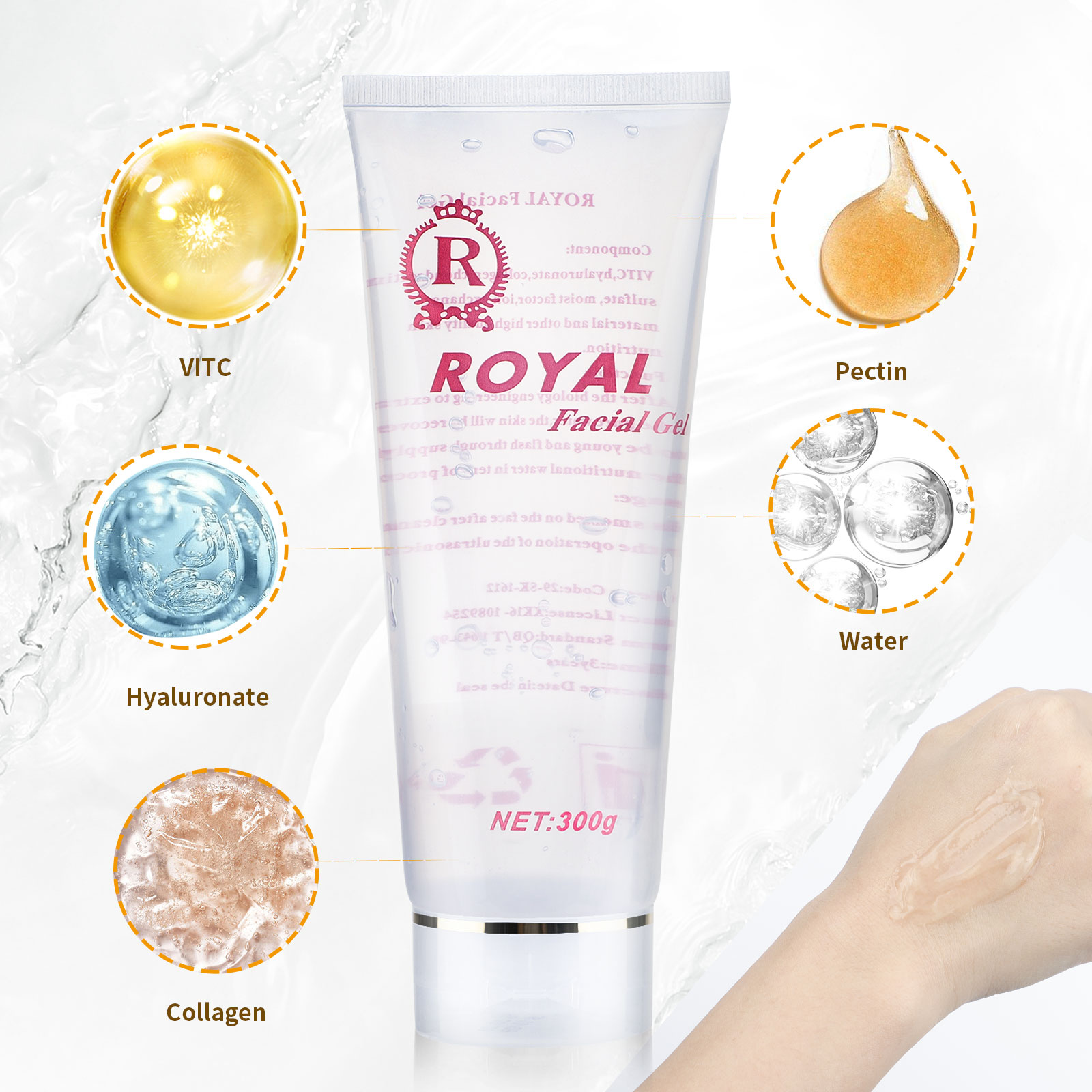 Men'S Grooming Gel - 1PCS Cooling Gel Use with for