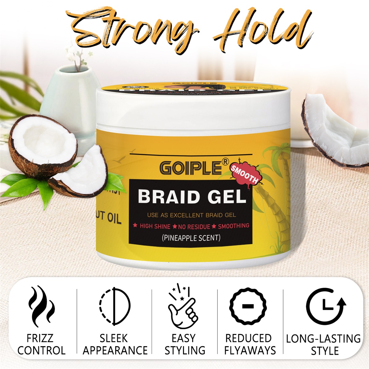 Braiding Gel High-Shine Clean  - Men'S Grooming Gel recension och pris