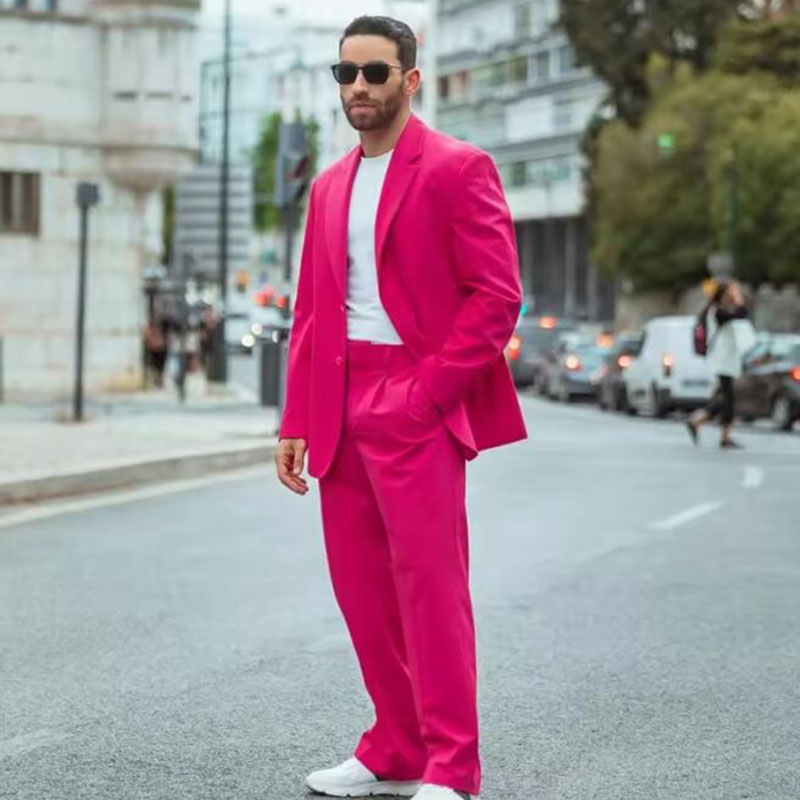 Latest Design Fuchsia Men Suit - Mens Grooming Tools recension och pris