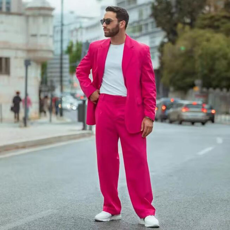 Latest Design Fuchsia Men Suit - Mens Grooming Tools recension och pris