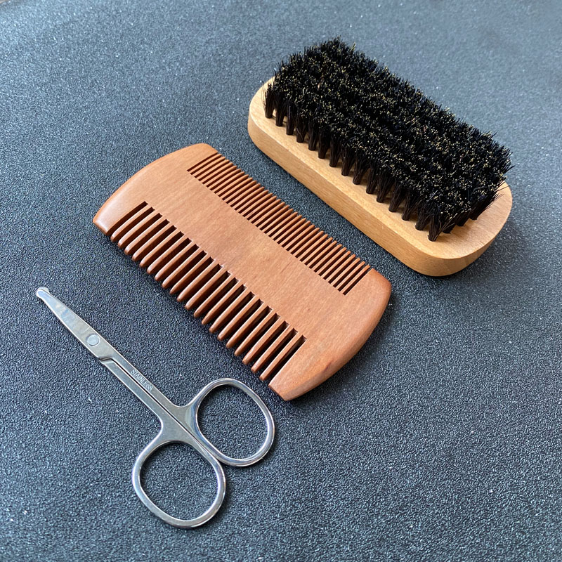 Men's Beard Grooming Set, Bear - Men'S Grooming Organizer recension och pris