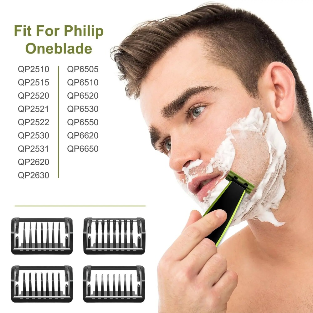 New 4 Size Guide Comb Guards f - Men'S Grooming Trimmer recension och pris