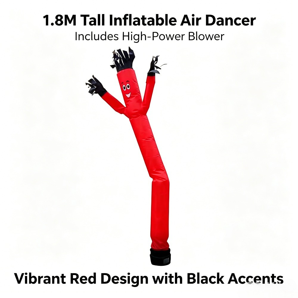 1.8m Small Inflatable Dancing  - Men'S Grooming Day recension och pris