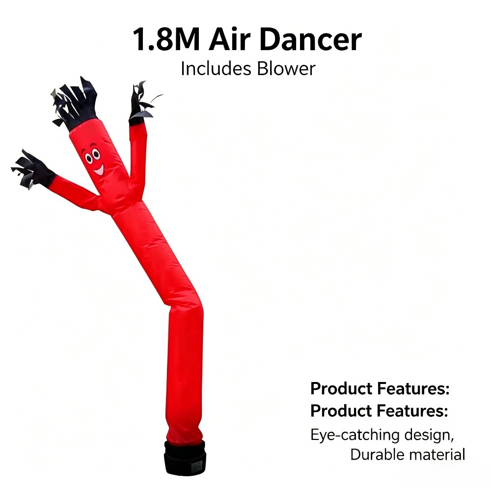 1.8m Small Inflatable Dancing  - Men'S Grooming Day recension och pris