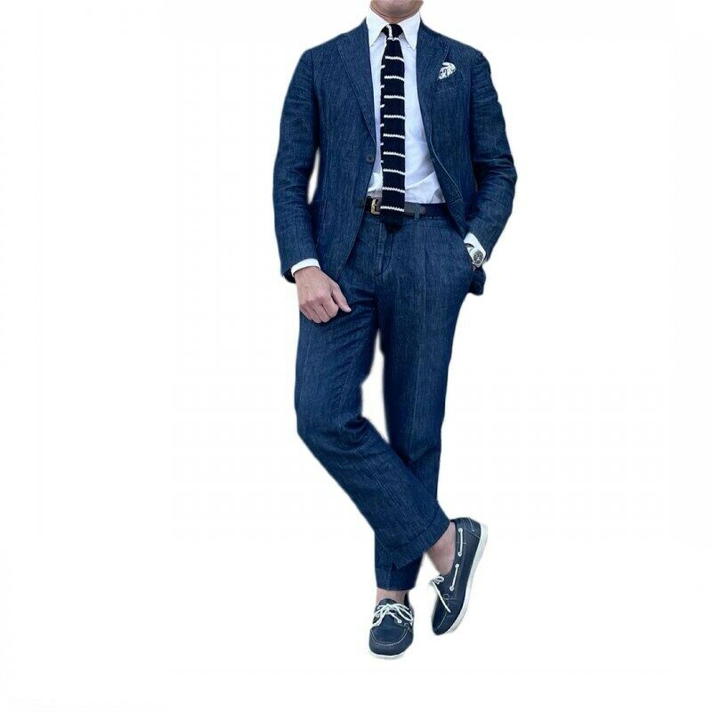 Denim Men Suits Tailor-Made 2  - Men'S Grooming Daily recension och pris