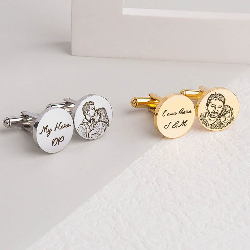 Personalized Cuflinks for Wedd - Men'S Grooming For Engagement recension och pris
