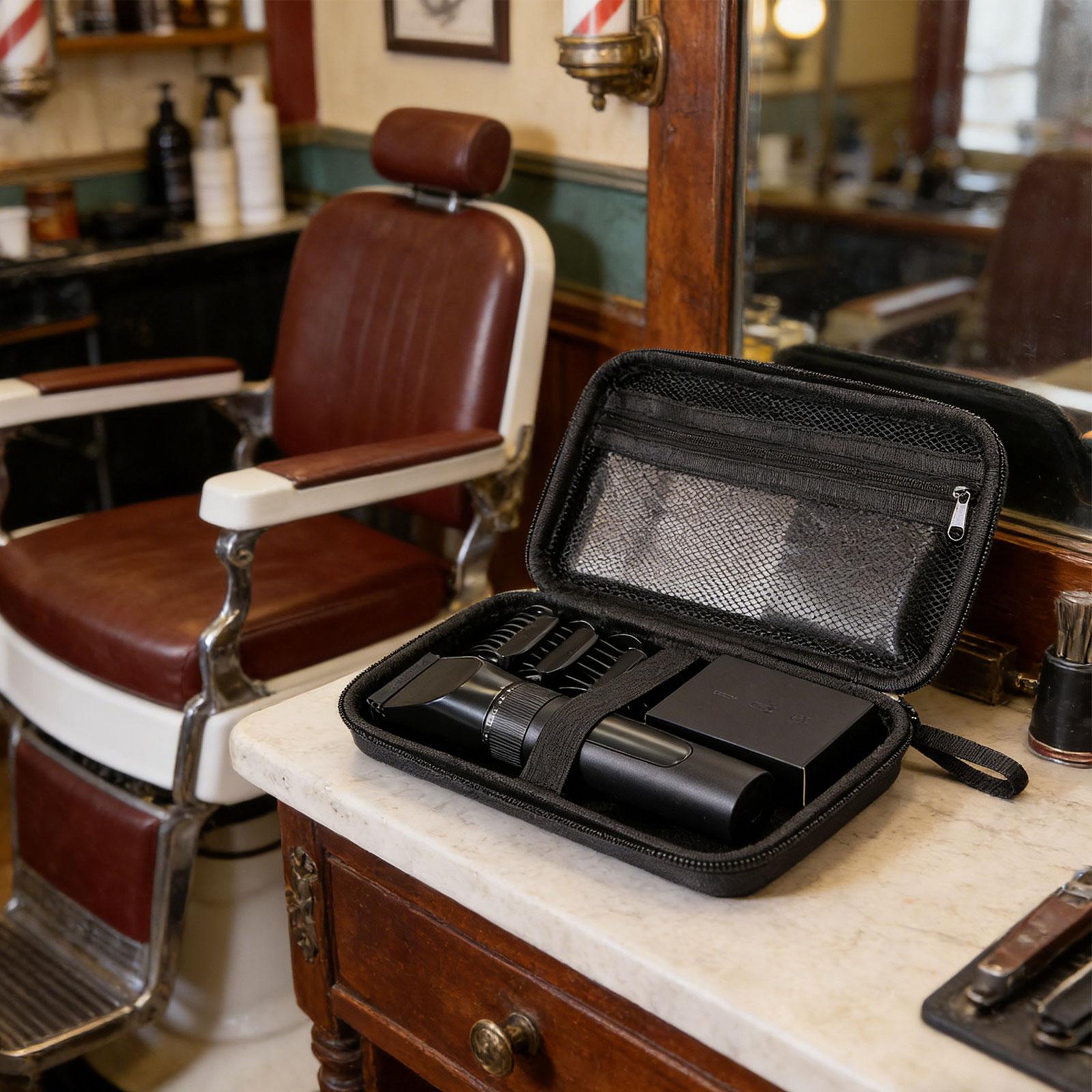and Trimmer Bag Barber Case Po - Men'S Grooming Organizer recension och pris