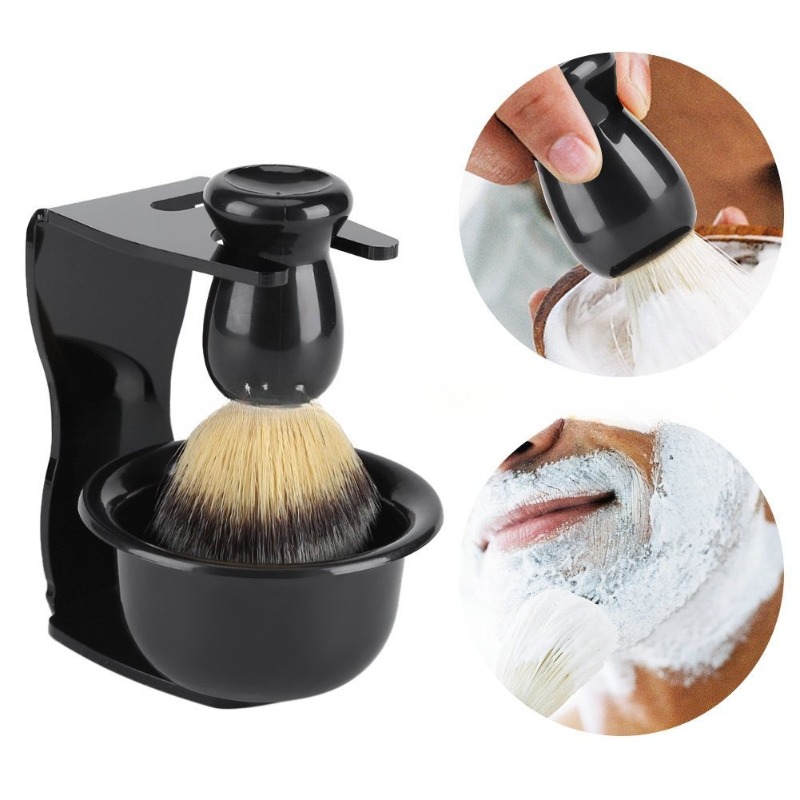 Beard  Set Three Piece Shaving - Shaving Bowl Soap recension och pris