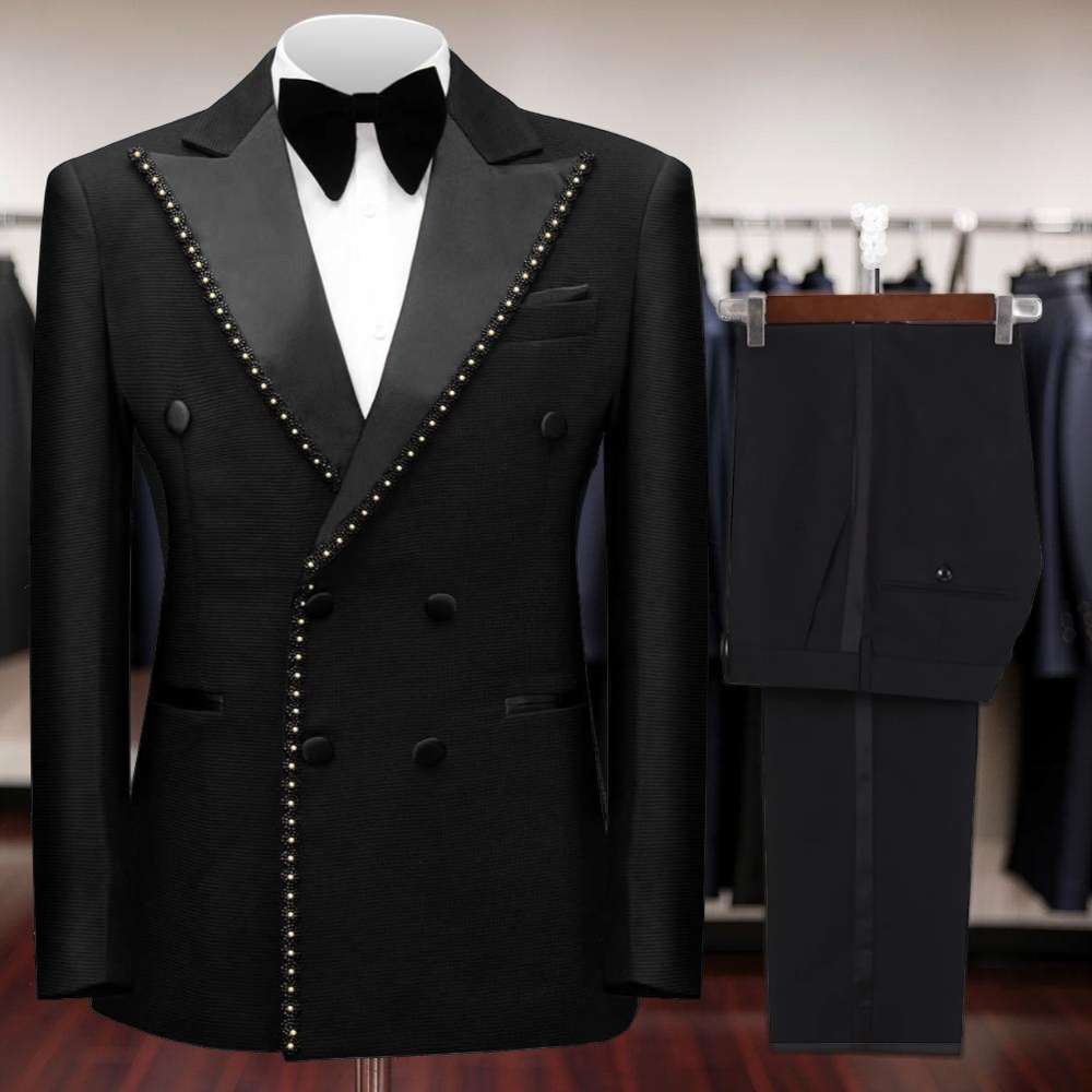 Double Breasted Beaded Formal  - Mens Grooming Tools recension och pris