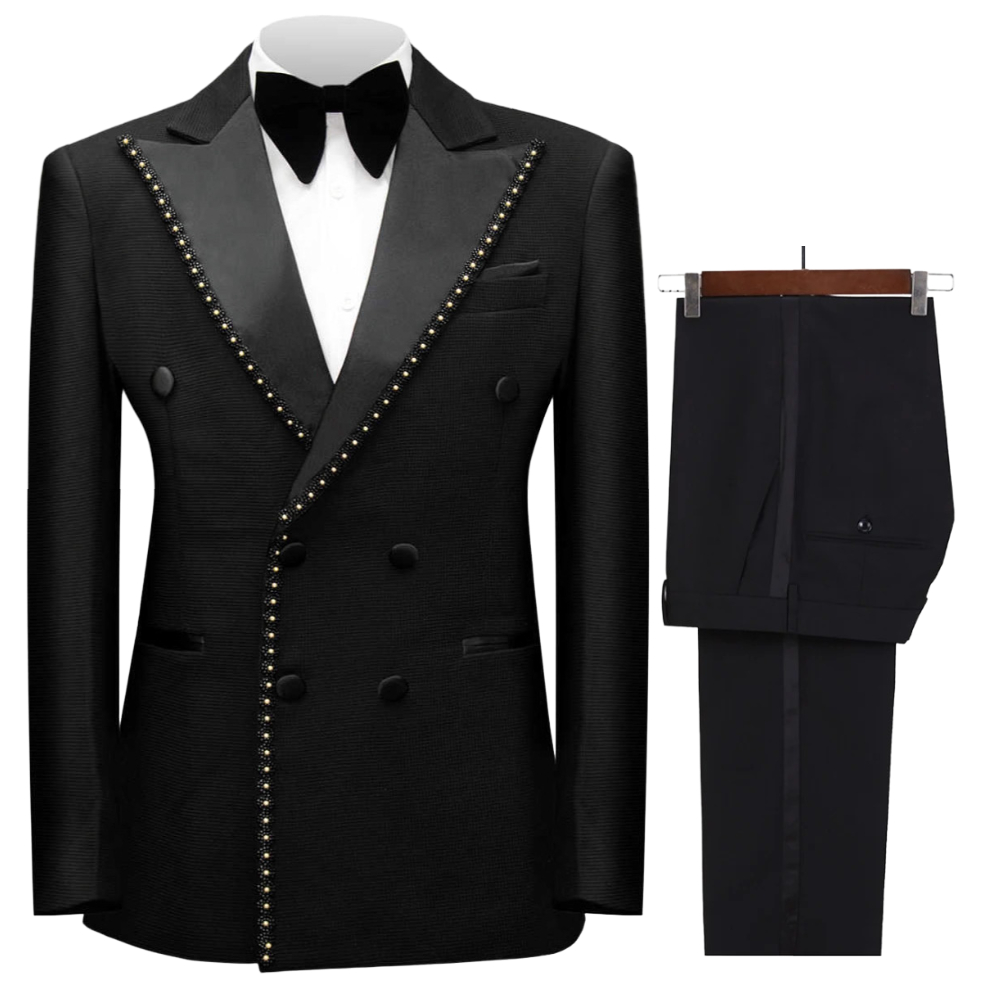 Double Breasted Beaded Formal  - Mens Grooming Tools recension och pris