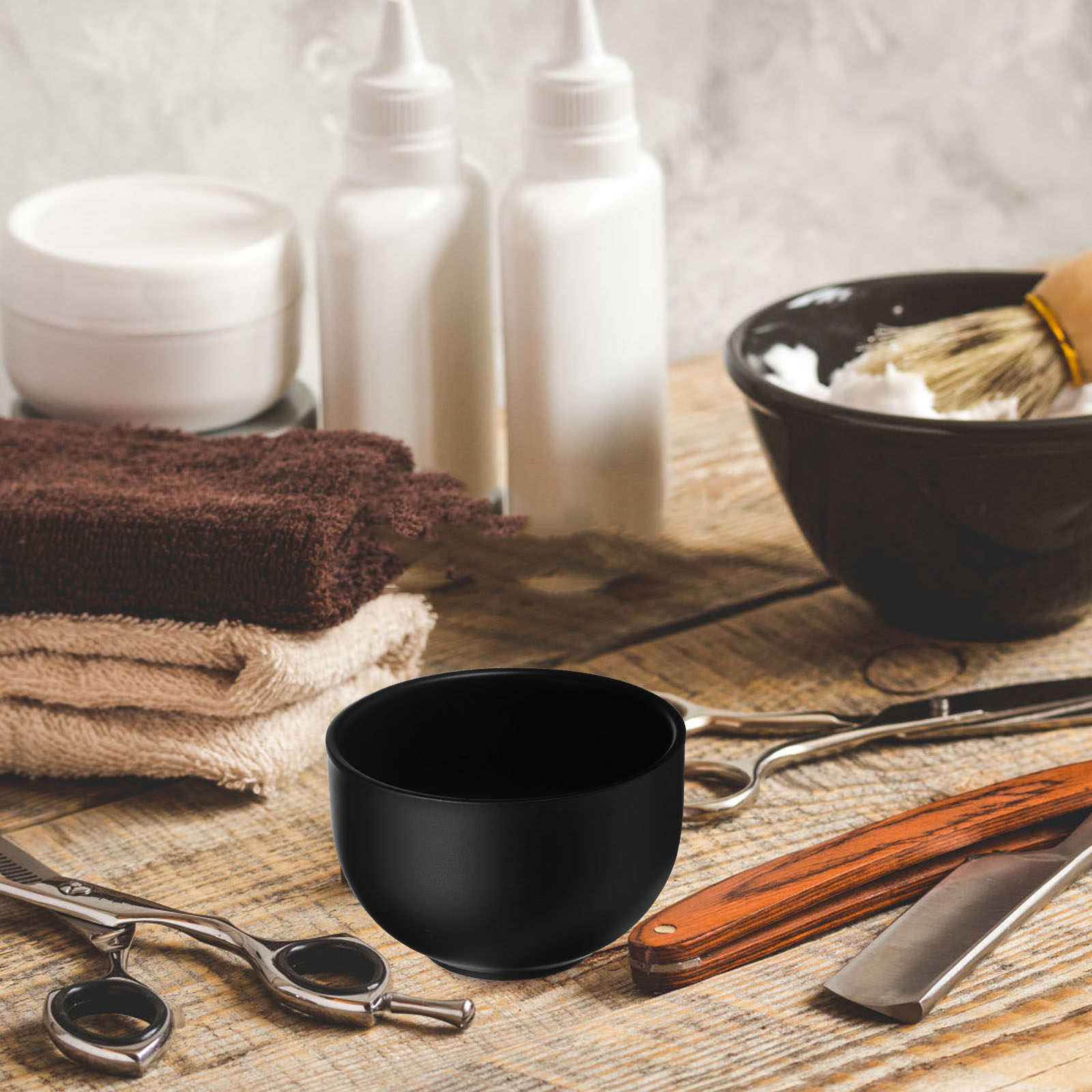 Black Mens Stainless Steel Sha - Shaving Bowl Soap recension och pris