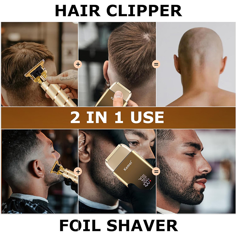 Kemei KM-TX10 T9 Hair Trimmer  - Men'S Grooming Organizer recension och pris