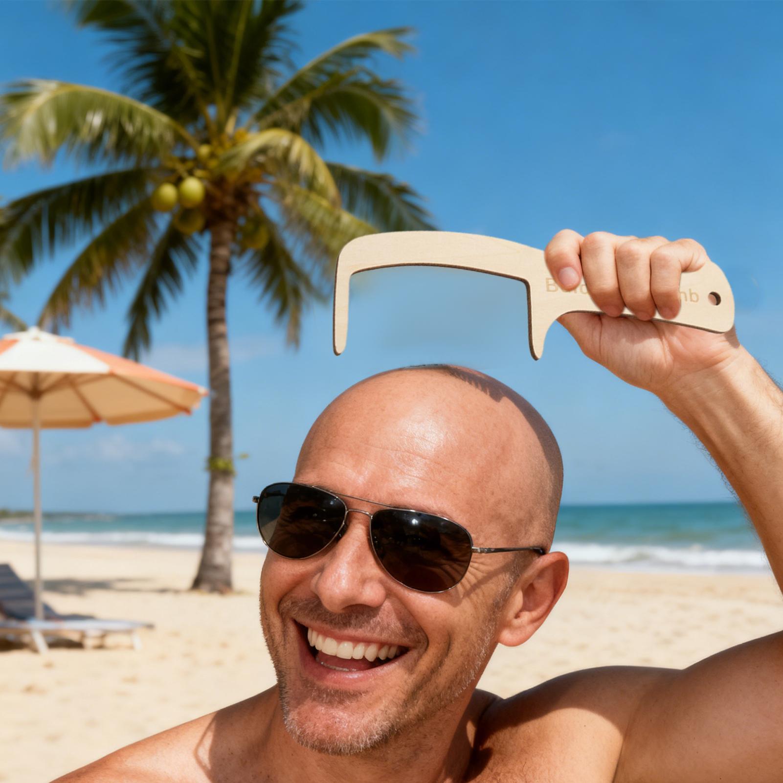 2pcs Funny Bald Man Grooming T - Men'S Grooming Organizer recension och pris
