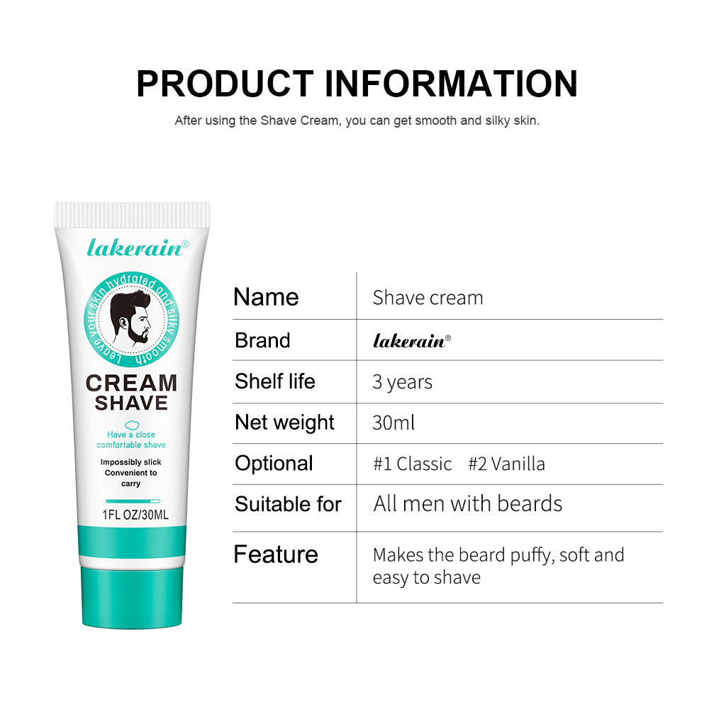 lakerain Shave Cream Shave Gel - Men'S Grooming Gel recension och pris